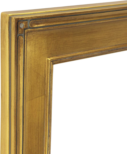 Plein Air Museum Collection De Stijl Open Back Art Frame - 9X12 Gold - Art Deco - Picture 3 of 7