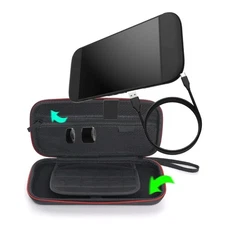 Waterproof Storage Box For NS2 Game Console Bag Pouch Built In Cartridge Holder