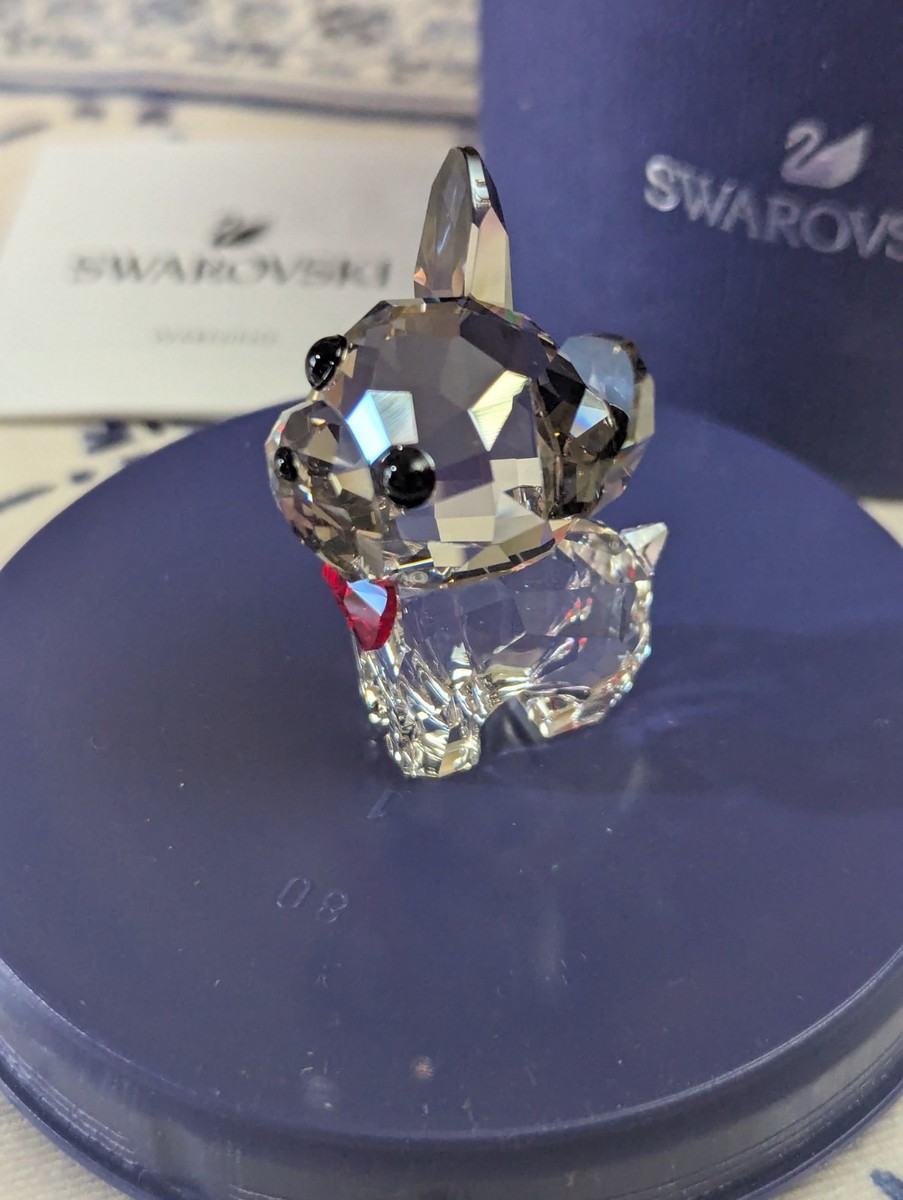 Swarovski Puppy - Bruno the French Bulldog 5213639 With Box