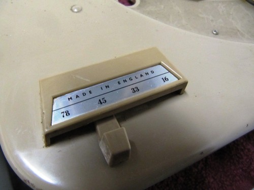 GARRARD TYPE A RC209 RC210 4-Speed SPEED SELECTOR Lever Trim Cover Turntable
