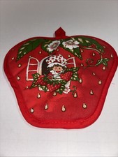 Vintage Strawberry Shortcake Pot Holder Hot Pad Kitchen Decor