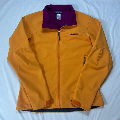 Patagonia Jacket Women’s Medium Solar Windstopper 83875 Full-Zip Orange Mango - Picture 1 of 22