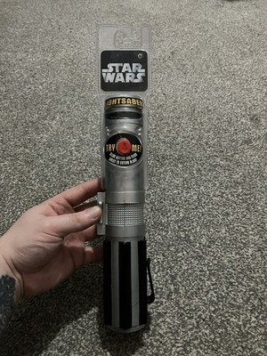 Star Wars Return of the Sith Lichtschwert Spielzeug Hasbro 2006 grün Basic 