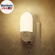 Night Lights Plug into Wall, 2 Pack LED Dimmable Night Light with Light Sensor