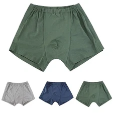 Comfortable Bedridden Care Underwear Easy Tear Away Panties Elderly Green