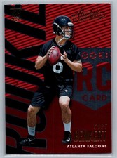 Kurt Benkert #143, Rookie, Atlanta Falcons, 2018 Panini Absolute