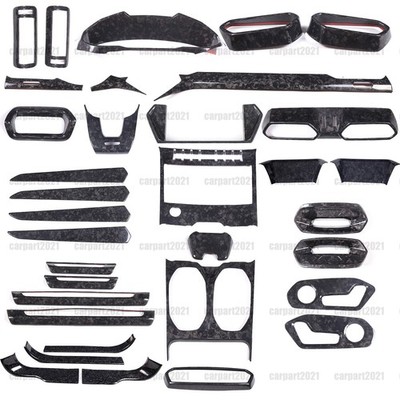 34 Types Forged Real Carbon fiber Interior Trim Kit For Lamborghini URUS 18-23