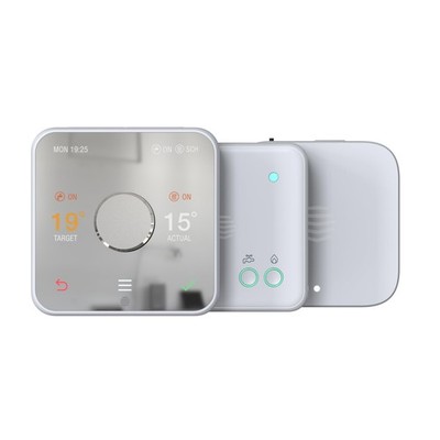 Hive Thermostat Nano 3 Heizung & Warmwasser konventionelle Boiler Weiß