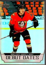 2022-23 Upper Deck Series One Hockey Debut Dates Insert Jamie Drysdale #DD-5