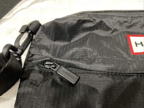Auténtico bolso de hombro HUNTER - de nailon negro y poliéster - Imagen 2 de 7