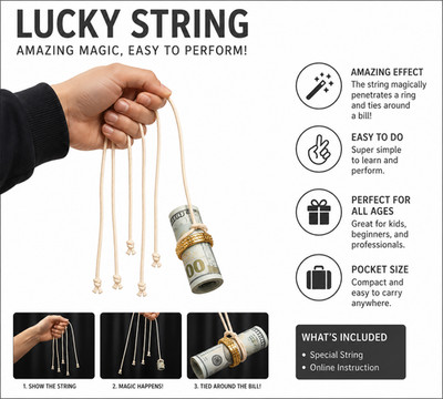 Lucky string Magic props