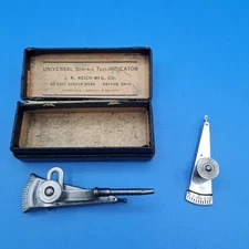 2 Vintage Test Indictors, J.R. Reich w Box Dayton OH, Ideal Tool Rochester NY