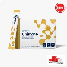 Unicity Unimate Lemon Ginger 30 Stick Packs/Freeshiping
