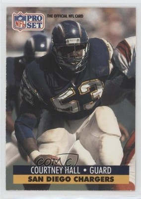1991 Pro Set Courtney Hall #284 te2