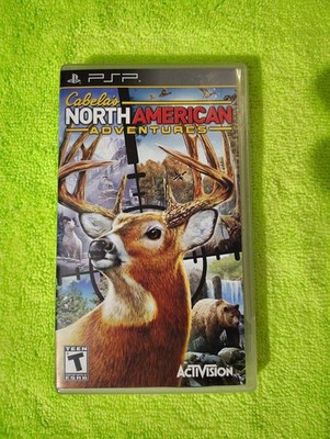 Cabela's North American Adventures (Sony PSP, 2010) CIB Tested Works