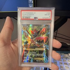 M Scizor EX (Full Art) 120/122 Breakpoint Holo on eBay