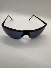 Vintage Gargoyles Legends Wrap Sunglasses Blue Gray Lenses Made in Italy