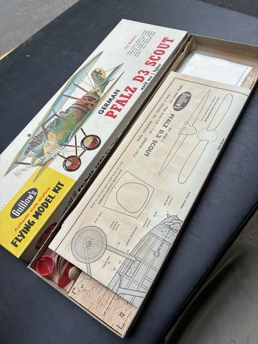 Guillows Pfalz 18" Free Flight Balsa Model Airplane Kit - Photo 5 sur 9