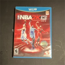 NBA 2K13 for Nintendo Wii U (2012) Manual Included, Multiplayer, E, NTSC-U/C