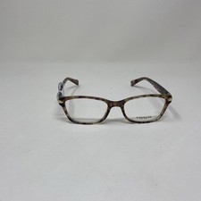 Coach HC6065 5287 51-17-135 Confetti Light Brown Eyeglasses Frame JS24