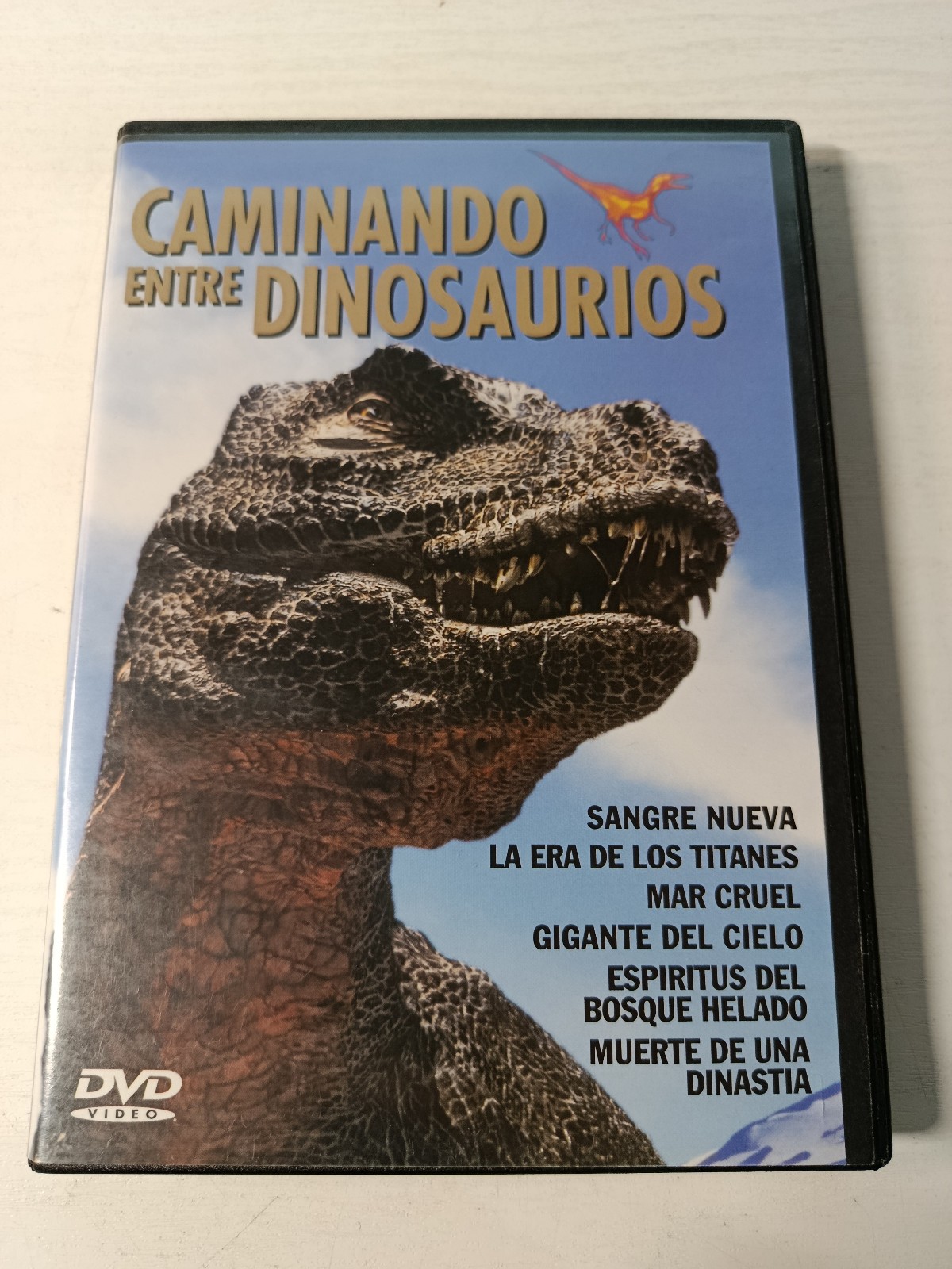Caminando Entre Dinosaurios Bbc Documental - Dvd Español Ingles Region All Esp