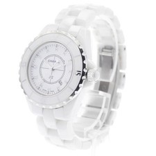 CHANEL J12 H1628 33mm Ceramic White #C19176