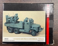 Quad Gun Truck Conversion, Vietnam - 1/35 Kirin Resin Conversion Set 28522