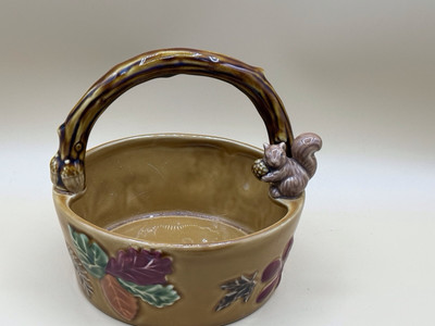 CUTE SQUIRREL CANDY DISH FROM HARVEST