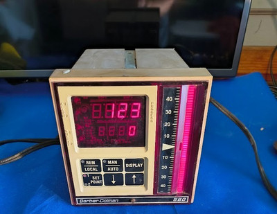 Vintage Barber Colman 360 Industrial Process Controller- Powers up-AS-IS