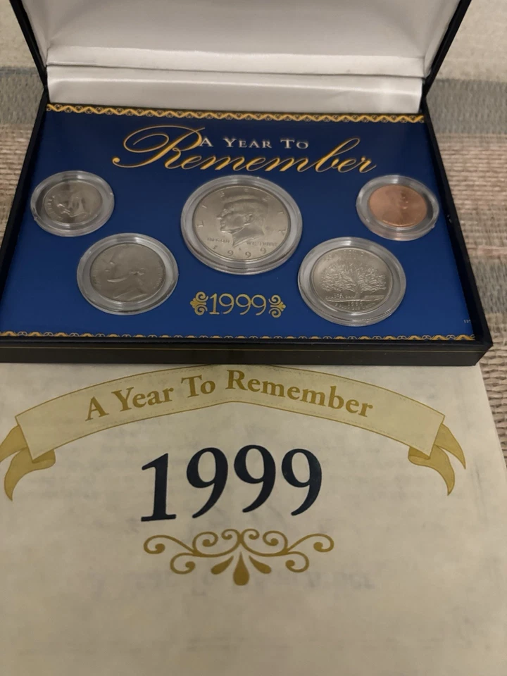 1999 a Year to Remember Coin Set with Box and Certificate of Authenticity - Image 2 of 4