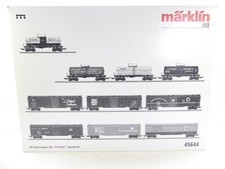 Märklin H0 45644 US-Güterwagen-Set "Tin Plate", 10 Stück, AC, NEU in OVP #61189