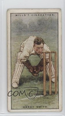 1929 Wills Cricketers Series 2 Harry Smith #44 1i3