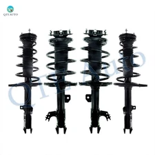 Set of 4 Front-Rear Quick Complete Strut-Coil Spring For 2013-2018 Lexus Es350