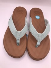 WOMEN'S REEF FROSTY CUSHION MELODY BEACH/POOL FLIP FLOP SANDALS SIZE 9 NWT