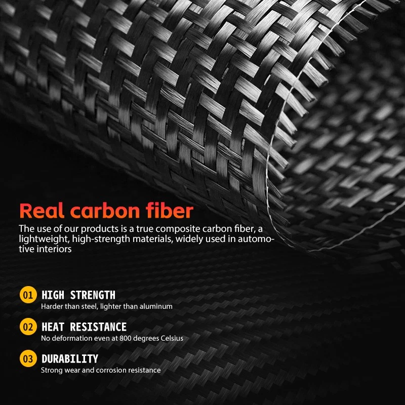 Cubierta decorativa de pilar B triángulo lateral coche fibra de carbono verdadera para Fiat 500 2012-2023 Foto 2 de 4