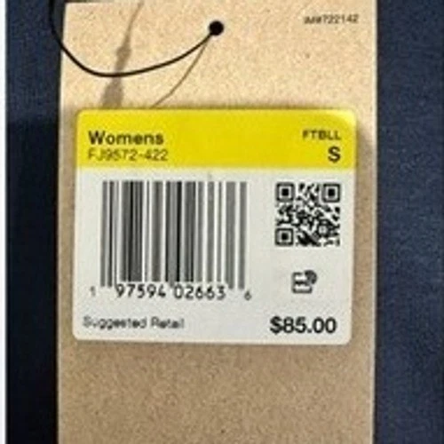 Moletom Nike Dri-FIT 1/4 com zíper gola redonda futebol/futebol feminino tamanho pequeno - Imagem 4 de 4