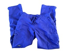 Grey  s Anatomy Barco Women  s Purple Scrub Pants XS Zip Pockets Workwear