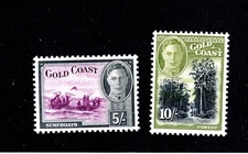 GOLD COAST--2 Stamos  Scott #140-#141