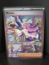 Pokémon TCG Miriam Trainer Full Art Holo Scarlet & Violet Base Set 251 on eBay