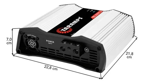 Taramps MD3000.1 - 4 Ohms / Digital Amplifier 3000 Watts Rms 1