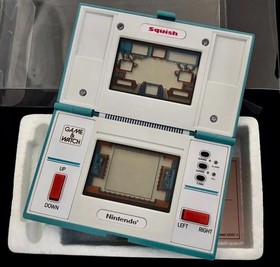 Game & Watch SQUISH classic toy game battery operated Electronic game retro gift