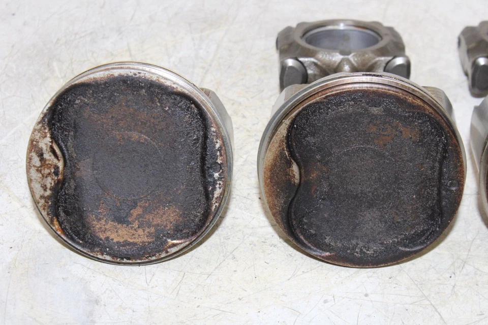 01-03 KAWASAKI ZRX1200 OEM MOTOR BLOQUE PISTONES Foto 2 de 4