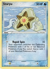 Staryu 77/107 Common Deoxys Pokemon Near Mint
