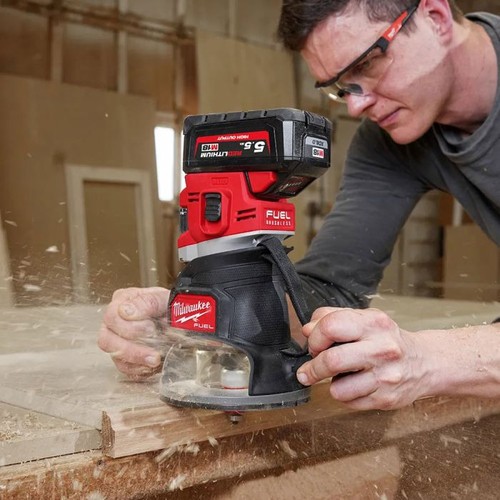 Milwaukee M18FR12KIT-551P 18v Fuel Router In Packout Case - 5.5 Ah High output - Picture 10 of 10