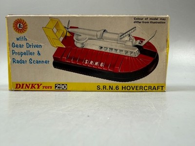 Dinky Toys 290 S.R.N.6 Hovercraft Vintage Die-Cast Modell, OVP