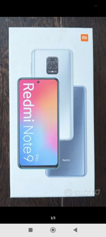 Xiaomi Redmi Note 9 Pro · 128GB, foto 2 di 4