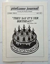 pingame-journal-magazine-number-12-may-1992-they-say-its-your-birthday-rare