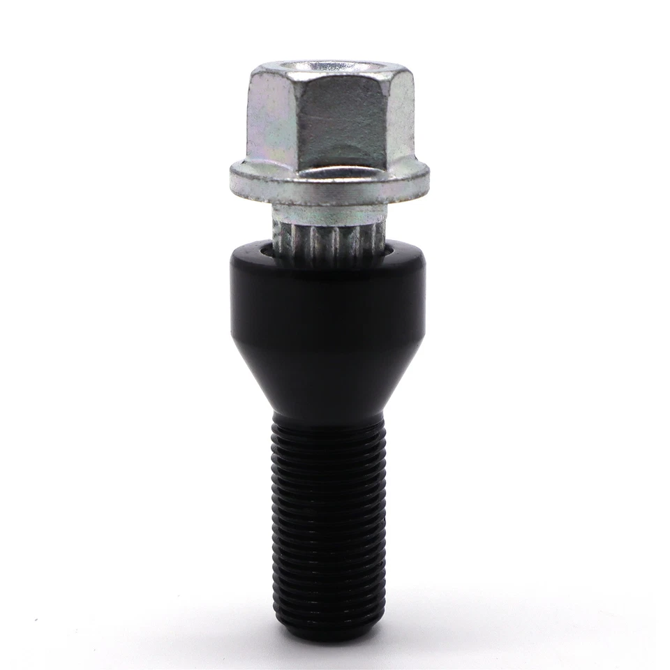 汽车车轮锁防盗螺栓凸耳螺母套装 20 螺栓 + 2 键适用于宝马 36136786419 — 第 3/4 张图片