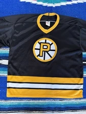 Vintage CCM Blank Providence Bruins Jersey Mens XL Stitched Rare