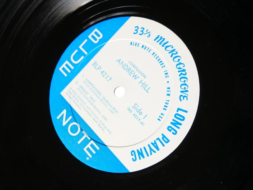 ANDREW HILL Compulsion LP BLUE NOTE 4217 NY MONO John Gilmore Freddie Hubbard - Image 3 of 4